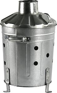 Mini incinerator galv 13l - mini,