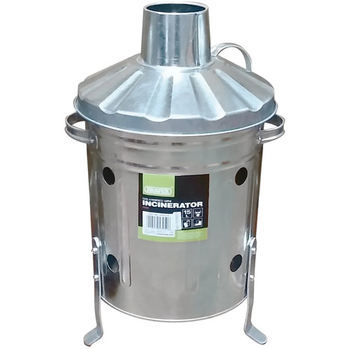 Draper mini incinerator 15l - draper,