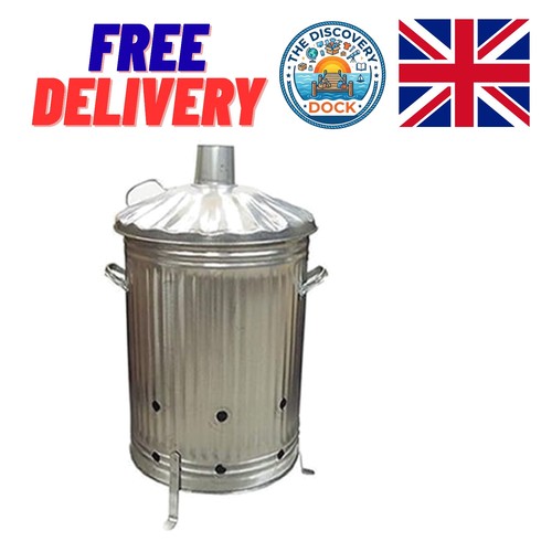 Compact 90l metal incinerator - compact,