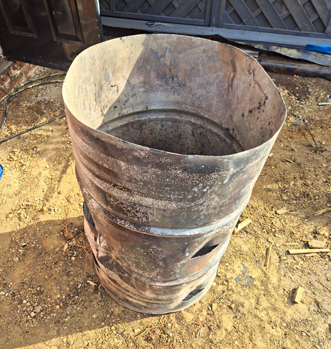 Metal garden incinerator - garden,