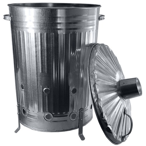 90l galvanised metal - 90l,