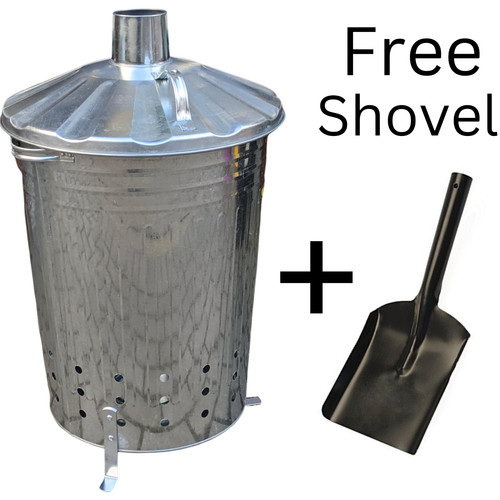 90l galvanized incinerator - galvanized,